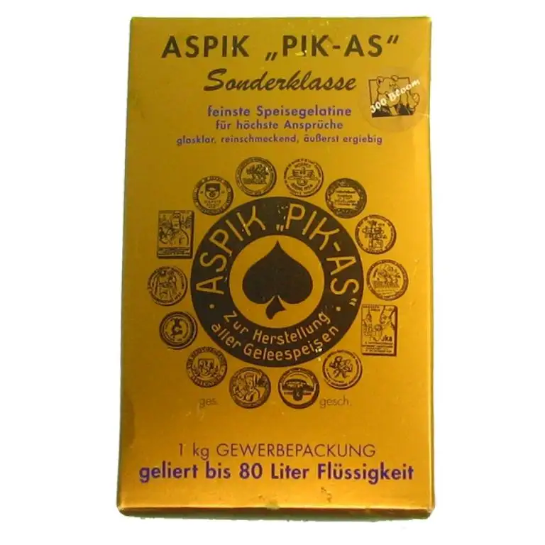 Aspik 1 A Qualität 300 Bloom 500 g