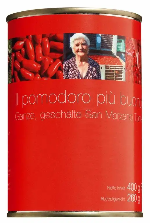 Sarno San Marzano Tomaten Vorteilspack 6 Dosen, ATG 6x260gr