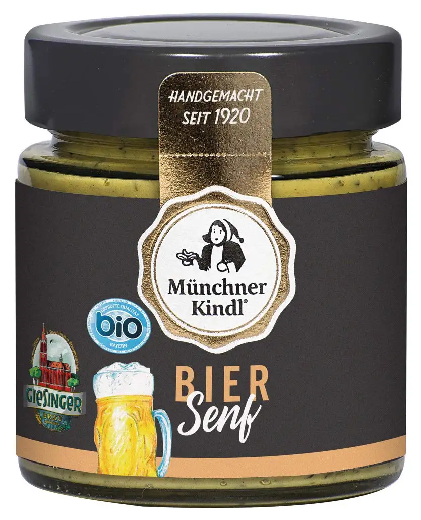Münchner Kindl Senf Bio Bier Senf (1 x 125 ml)