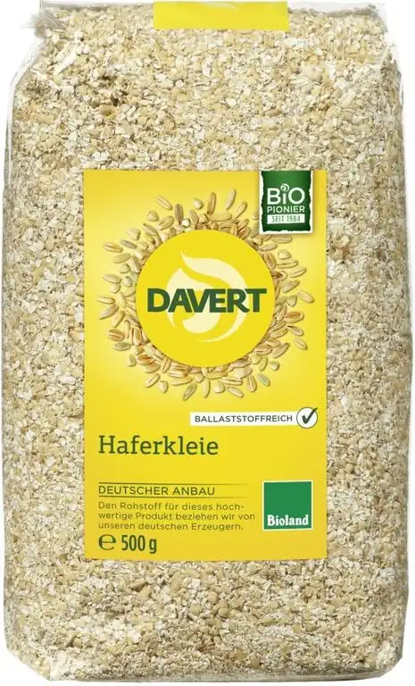 Davert Mühle Bio Haferkleie (1 x 500 gr)