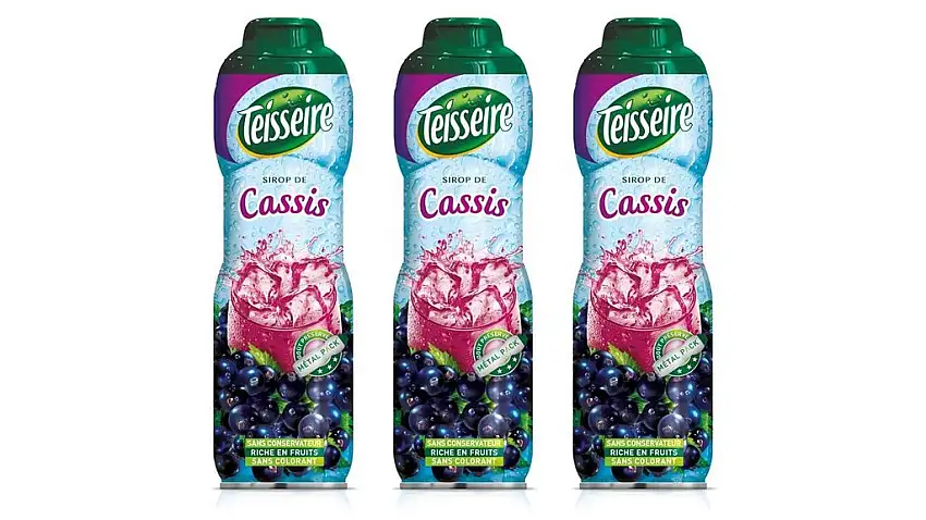 3 Sirup Cassis (schwarze Joahnnisbeere) Teisseire - 3 x 0,6L