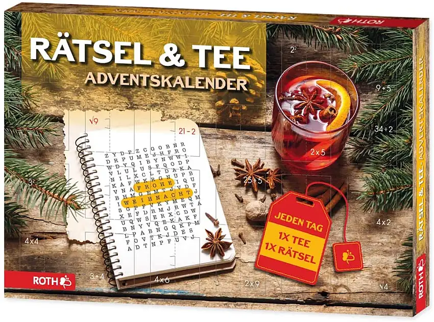 ROTH Adventskalender Rätsel & Tee