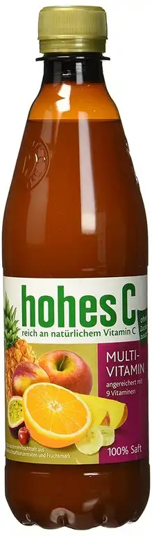 hohes C Multivitamin - 100% Saft, 12er Pack (12 x 500 ml)