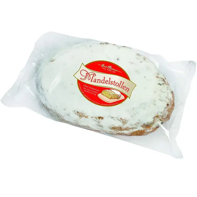 Emil Reimann Mandelstollen ohne Rosinen in Klarsichtfolie 1000g