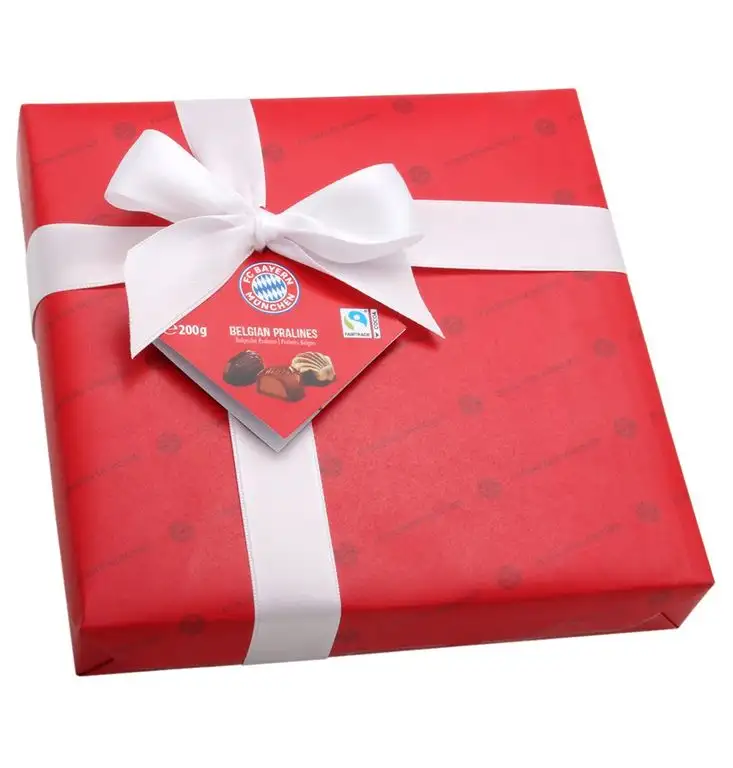 FC Bayern München Pralinen in Geschenkverpackung, 1er Pack (1 x 200g)