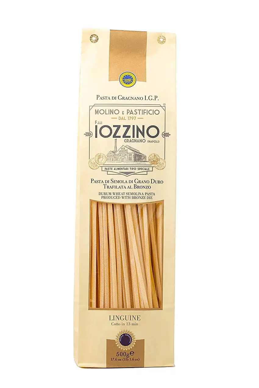 Pastificio F.lli Iozzino - Hartweizen Pasta g.g.A - Linguine 3Kg (6x500g)