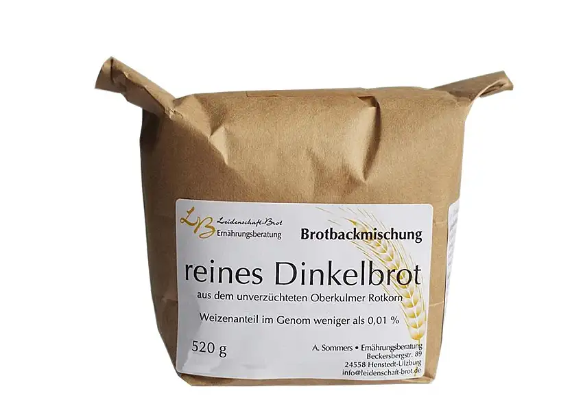 Backmischung reines Dinkelbrot aus Oberkulmer Rotkorn