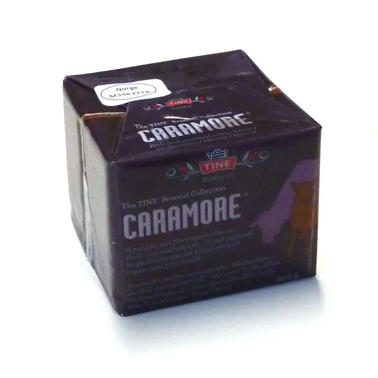 CARAMORE Brunost 250g Norwegenkäse Braunkäse