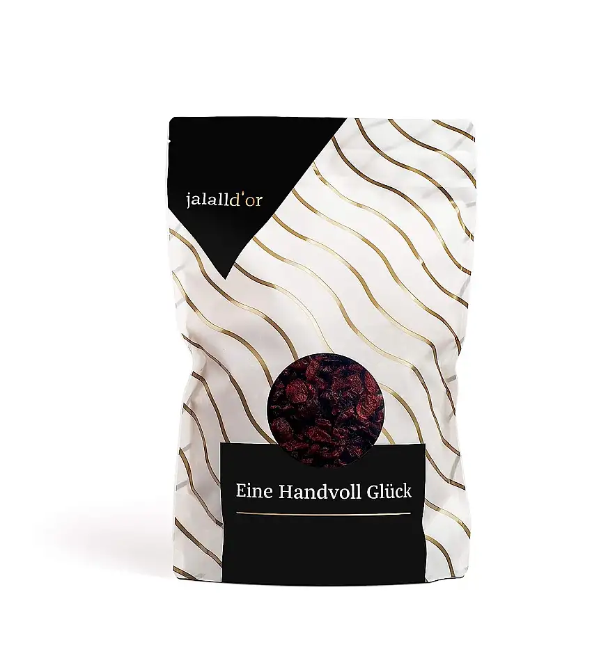 Cranberries getrocknet | 1kg | aromatisch süß-säuerlich | ungeschwefelte Trockenfrüchte | mit Ananassaftkonzentrat | 1000g | Jalall D’or