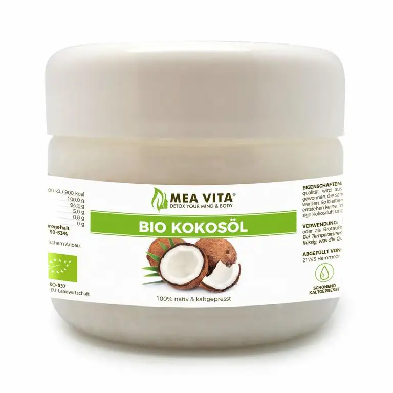 MeaVita Bio Kokosöl, nativ, 1er Pack (1 x 250 ml)