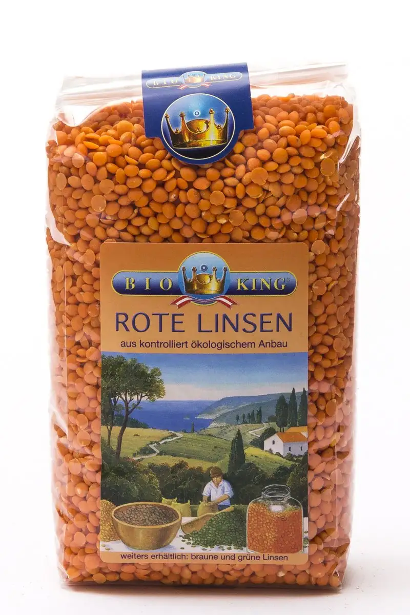 BioKing 6x 500g Bio LINSEN rot (EUR 3,90 / Pkg.)