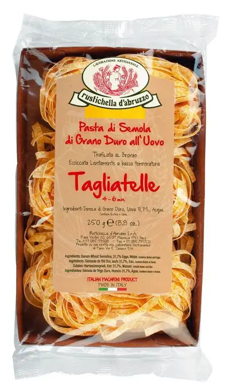 Rustichella d'Abruzzo - Tagliatelle italienische Bandnudeln - 250g