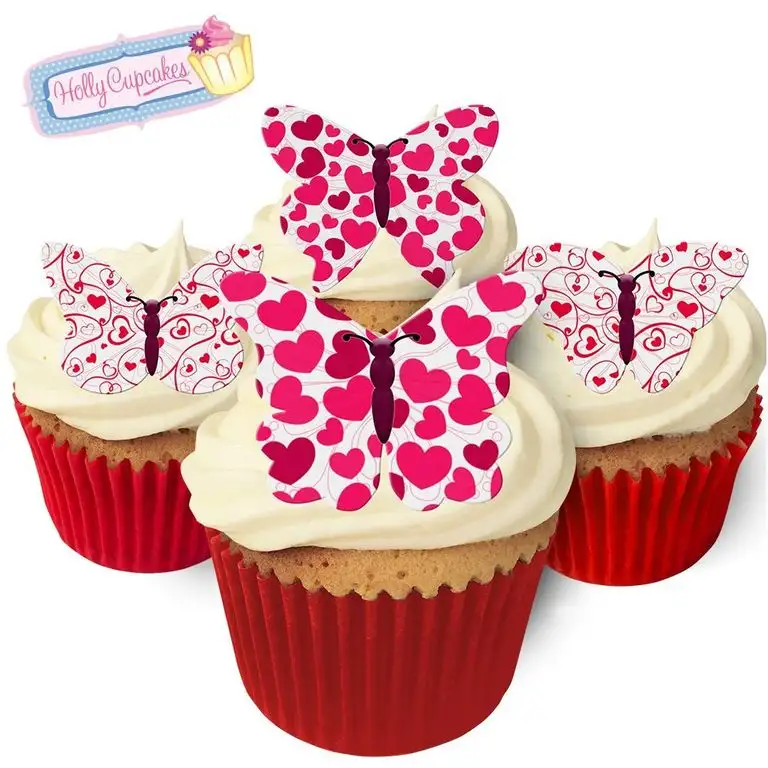 12 Valentinstags-Schmetterlinge