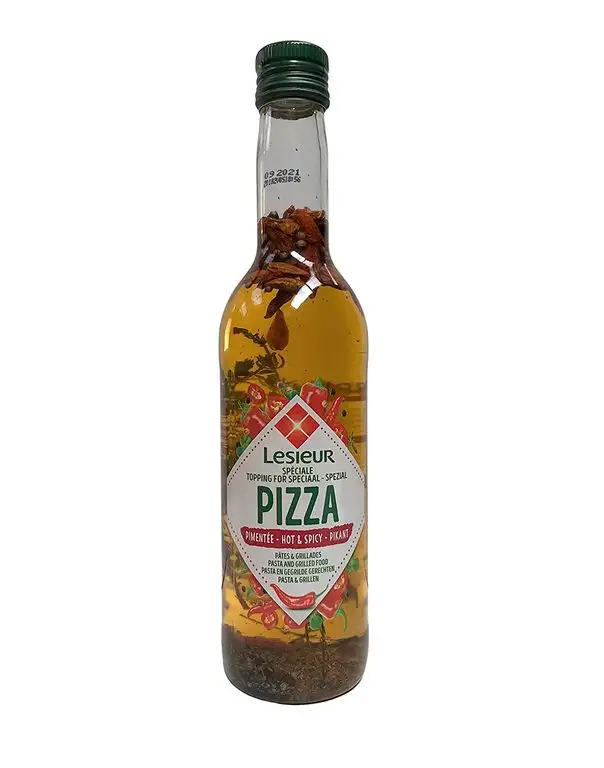 Pizza Öl Pizzaöl Hot & SPICY -PIKANT 500 ml von Lesieur