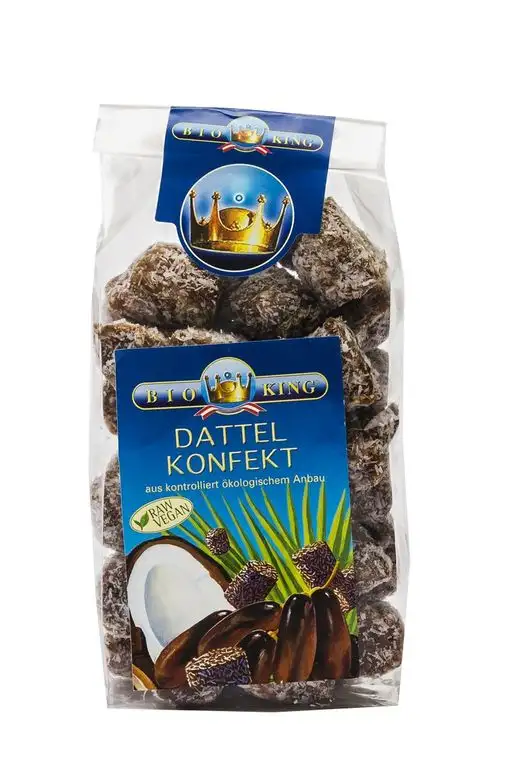 BioKing 4x 250g BIO DATTEL-KONFEKT mit Kokos (EUR 3,95/Pkg.)