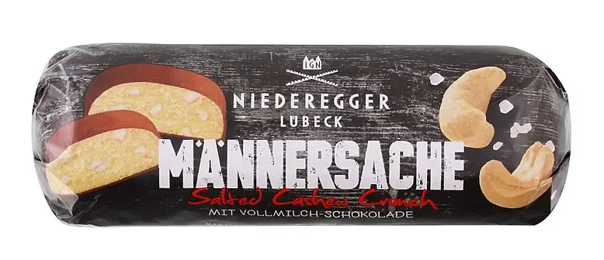 Niederegger - Männersache Marzipan-Brot Salted Cashew Crunch - 125g