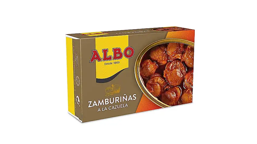 Albo Span. Kammmuscheln "Zamburinas", 4er Pack (4 x 115 g)