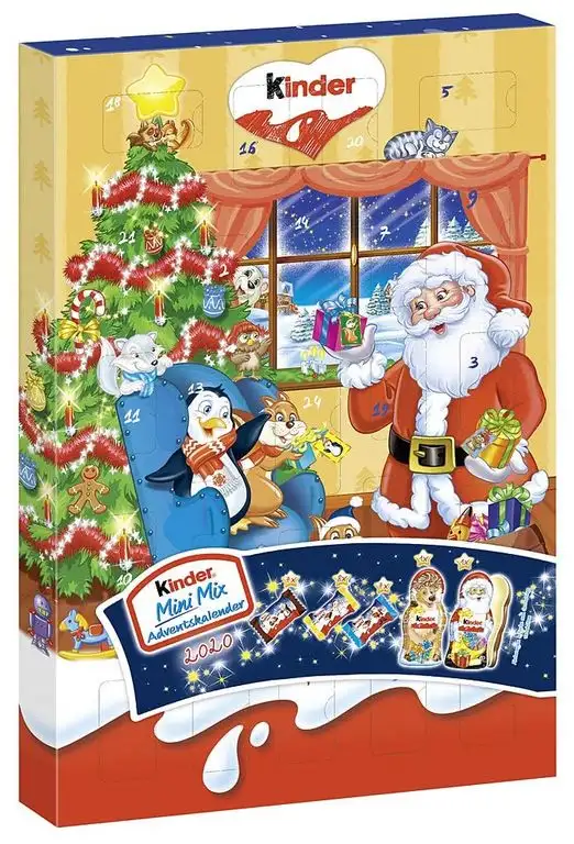 Kinder Mini Mix Adventskalender, 1er Pack (1 x 152 g)
