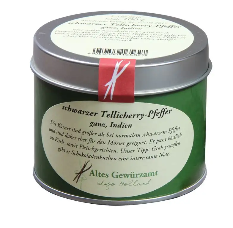 Tellicherry Pfeffer Gewürz Ingo Holland