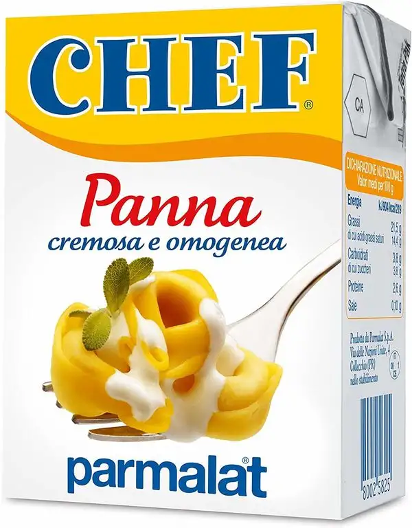 3x Parmalat Panna chef Sahne per cucinare Kochcreme creme fur Koch 200ml