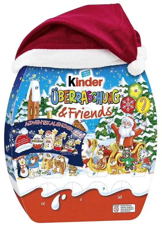 kinder Überraschung und Friends Adventskalender, 1er Pack (1 x 431 g)