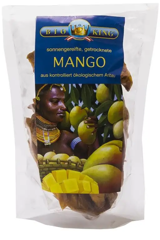 BioKing 4x 100g sonnengereifte, getrocknete BIO MANGO (EUR 3,79 / Pkg.)