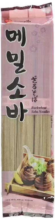 Sempio Buchweizennudeln (Soba), 4er Pack (4 x 300 g)