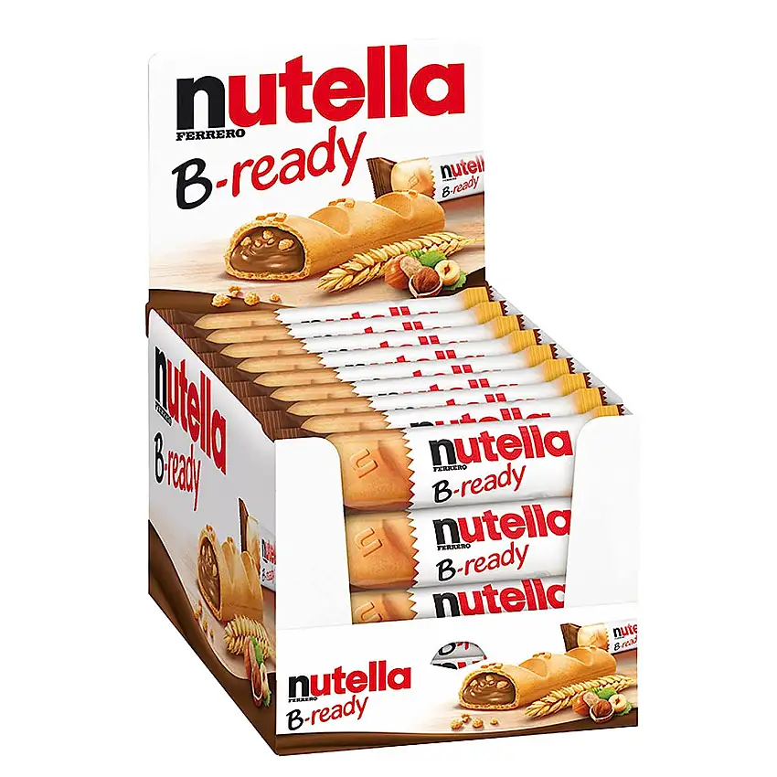 Nutella B-ready 22g Riegel, 36er Pack (36 x 22g)