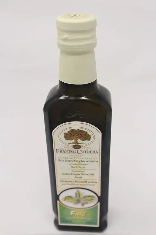 Olivenöl mit Basilikum 250 ml | Frantoi Cutrera