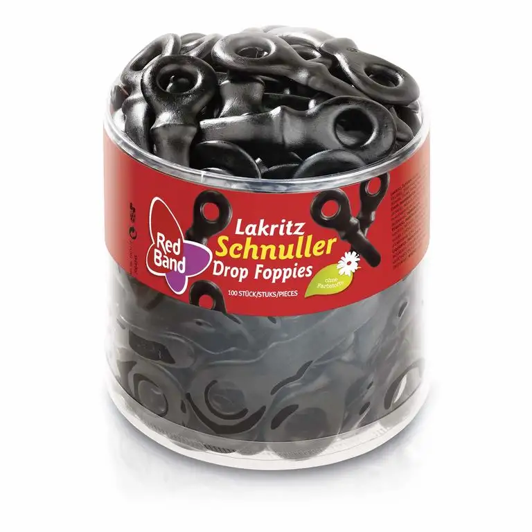 Red Band Lakritz Schnuller 1,18 kg Dose | Lakritz