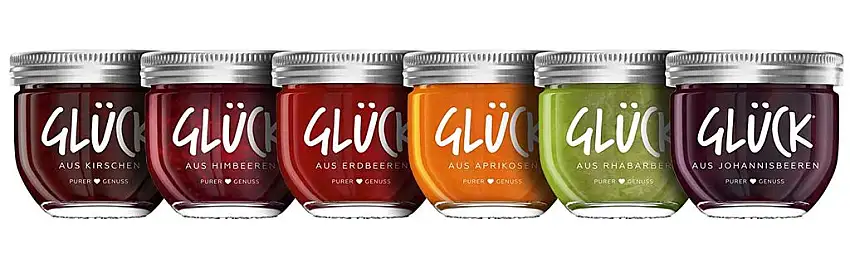 Glück - Marmeladenvielfalt-Set - 6-teilig/ 1St