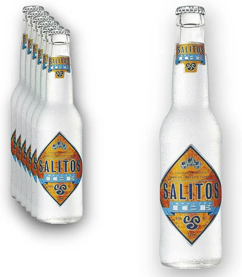 6 x Salitos ICE - Dasspritzige Sommergetränk mit 5,2% Vol.