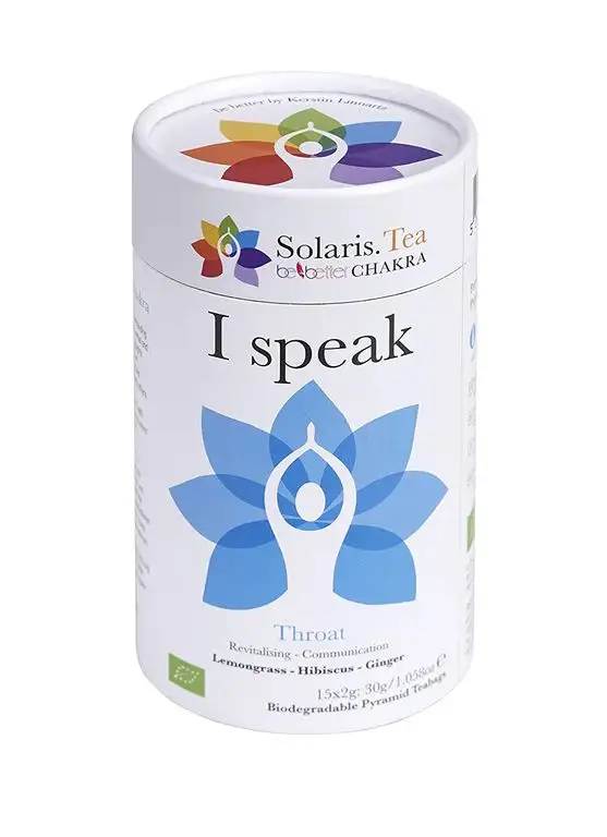 "I speak" BIO Tee - Be Better CHAKRA Yoga by Kerstin Linnartz, 15x biologisch abbaubare Teebeutel, (1 x 30 g)