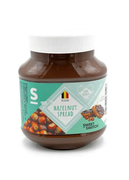 Sweet-Switch Haselnusscreme mit Maltit und Stevia, 350g