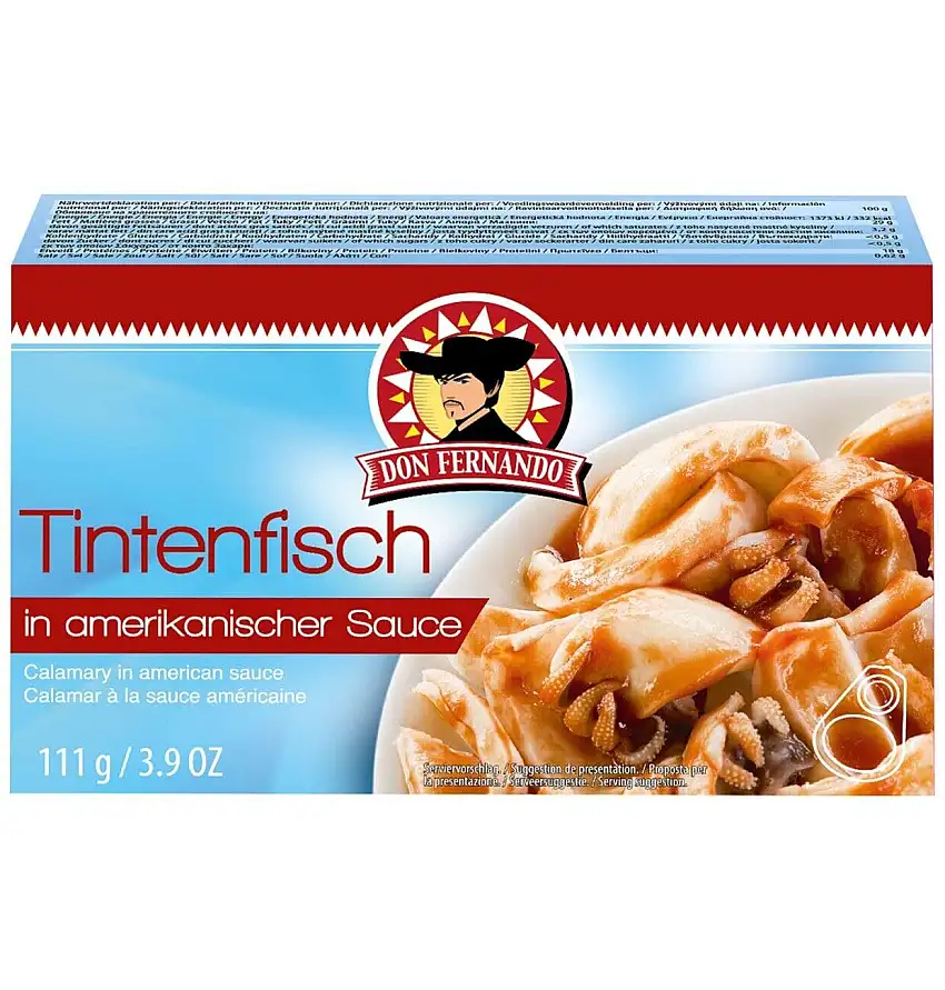 Don Fernando Tintenfisch in amerikanischer Sauce (3)