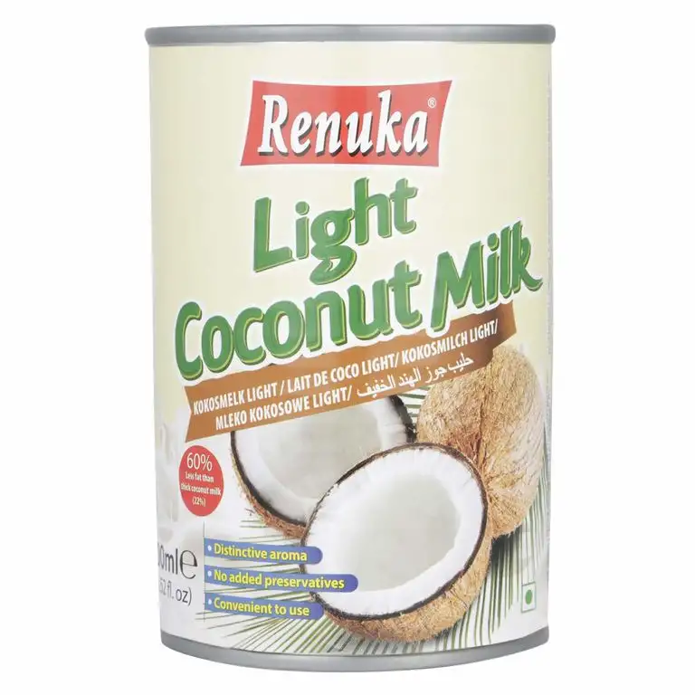 Renuka Kokosmilch, Light 30% Extrakt 400ml