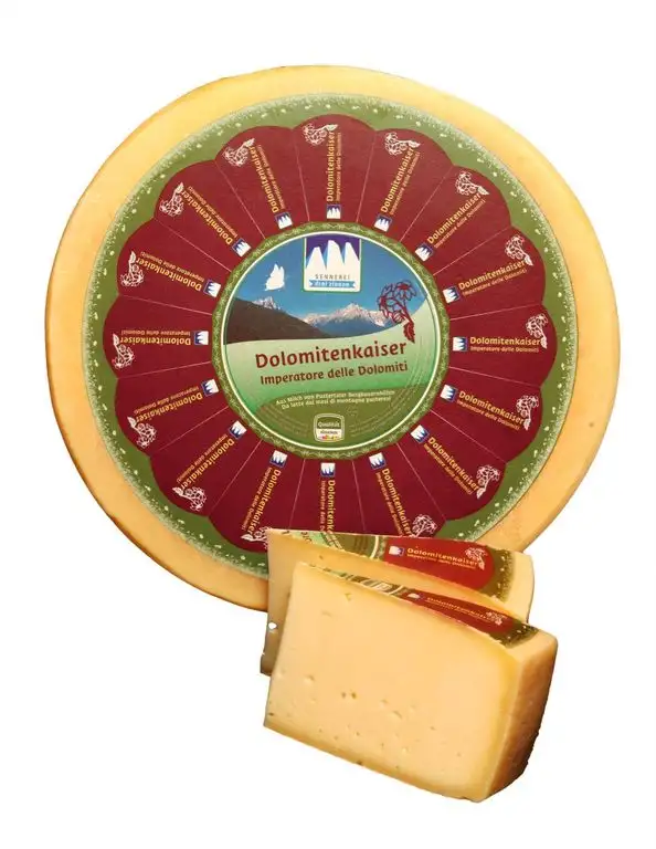 Käse Dolomitenkaiser Sennerei Drei Zinnen ca. 500 gr.