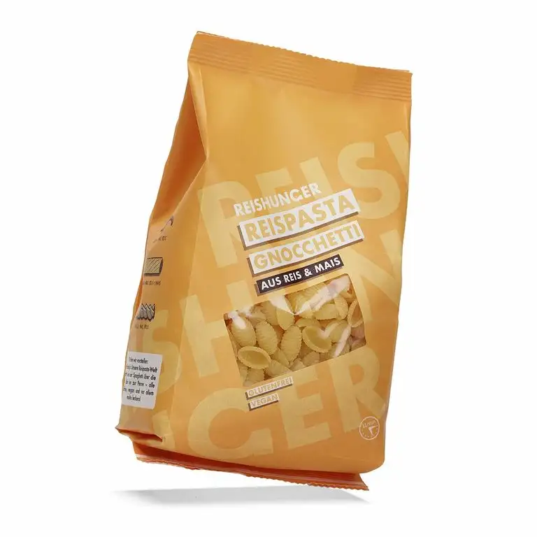 Reishunger Glutenfreie Gnocchetti Reispasta aus Mais- & Reismehl (12 x 400g) - Auch in 400g und 3 x 400g erhältlich - Bei Zöliakie geeignet