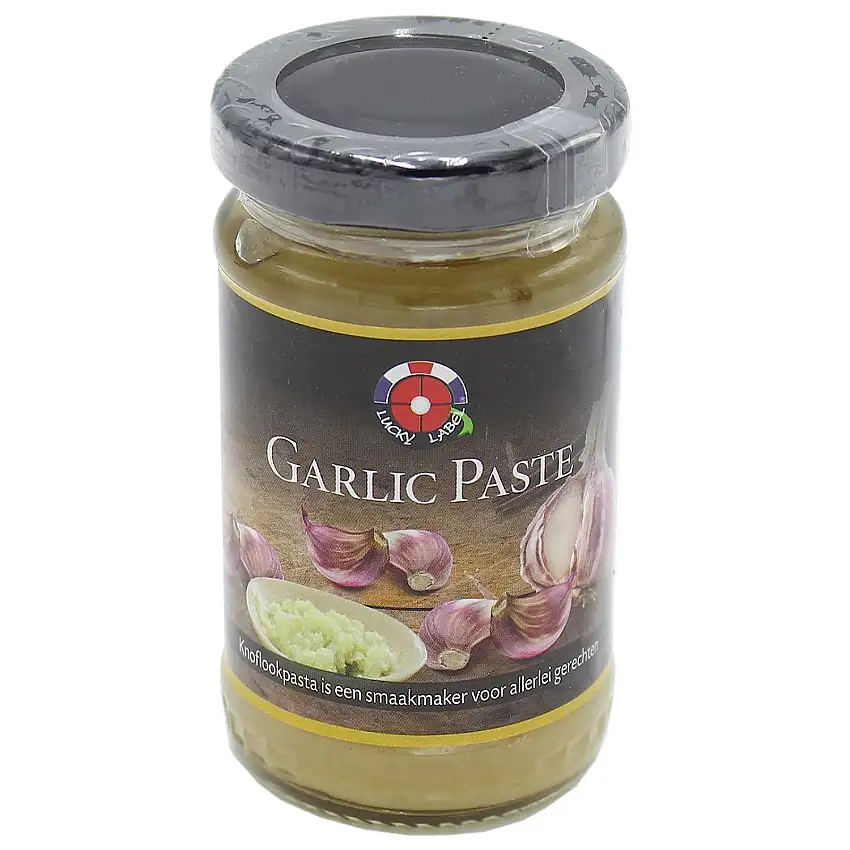 Lucky Label Garlic Paste Knoblauch Paste 110g