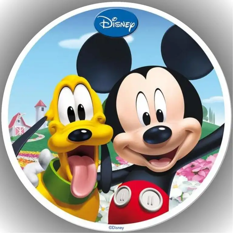 Premium Esspapier Tortenaufleger Tortenbild Geburtstag Micky Maus T1