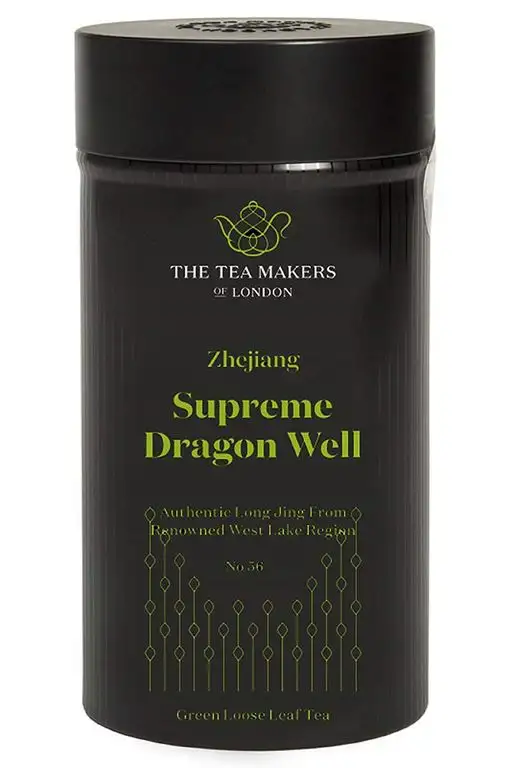 The Tea Makers of London Longjing Dragon Well exquisit Grüner Tee von prämiertem Teekontor Geschenkidee, 1er Pack (1 x 100 g)