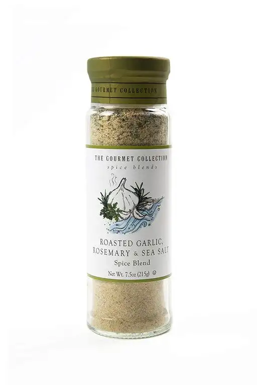 The Gourmet Collection Spice Blends - Gewürzmischung - Meersalz mit geröstetem Knoblauch und Rosmarin