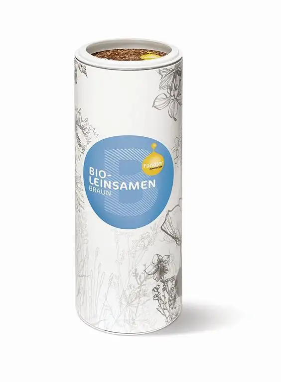 Fandler Bio-Leinsamen braun, 3er Pack (3 x 450 g)