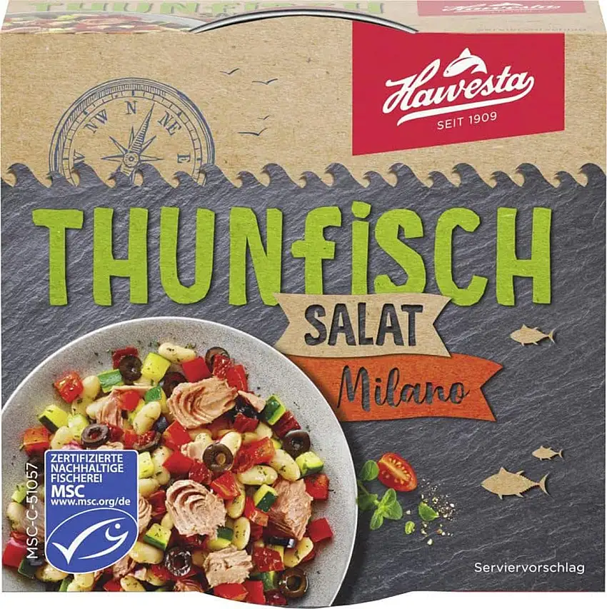 Hawesta MSC Thunfischsalat Milano, 160 g