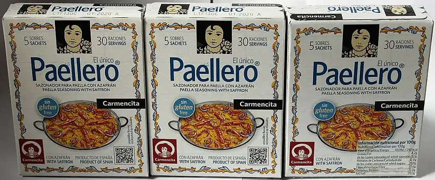 Würzmittel für Paella la Carmencita (Packung mit 3)