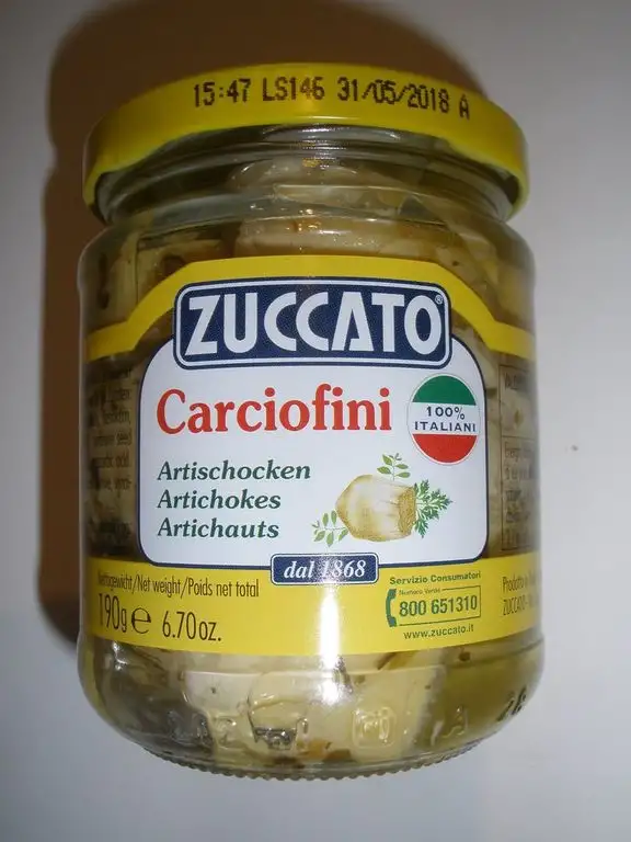 Zuccato Carciofini/Artischocken 190 gr.