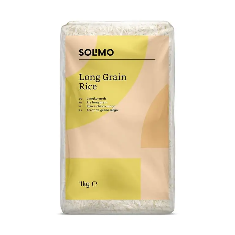 Amazon- Marke: Solimo Langkornreis 4er-Pack (4x1kg)