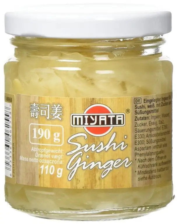 Miyata Ingwer für Sushi, 3er Pack (3 x 190 g)