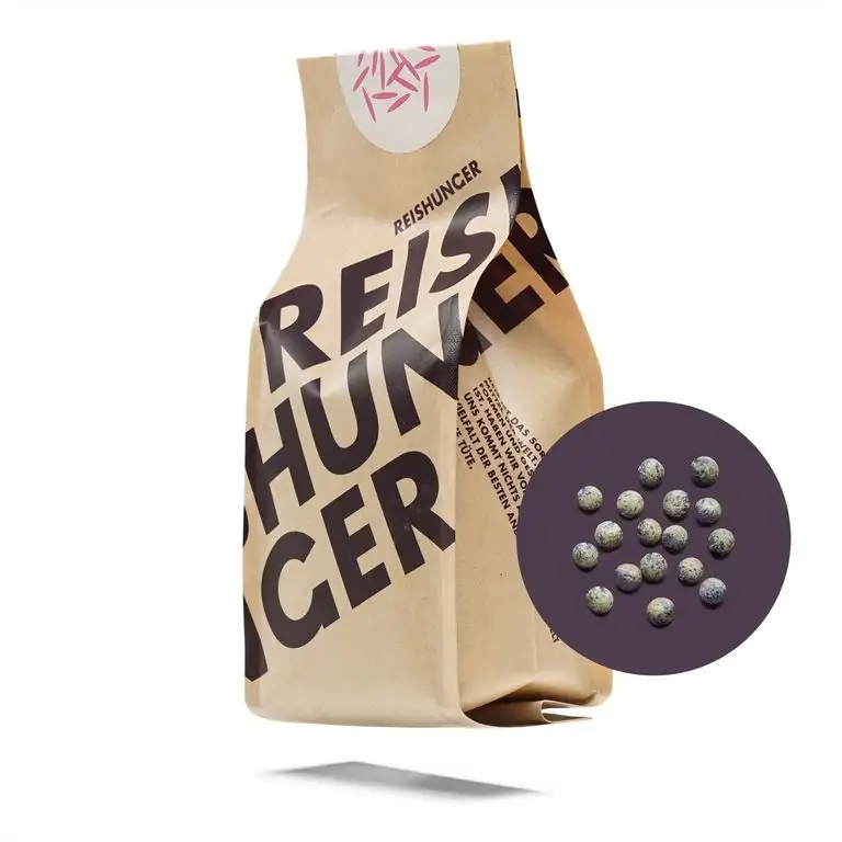 Reishunger Grüne Bio-Linsen (600 g) - Delikatesslinsen - erhältlich in 200 g bis 9 kg