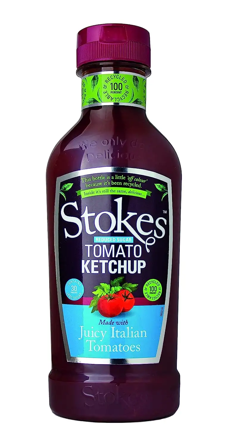 Stokes Tomaton Ketchup reduzierter Zuckergehalt, (1x424 ml)